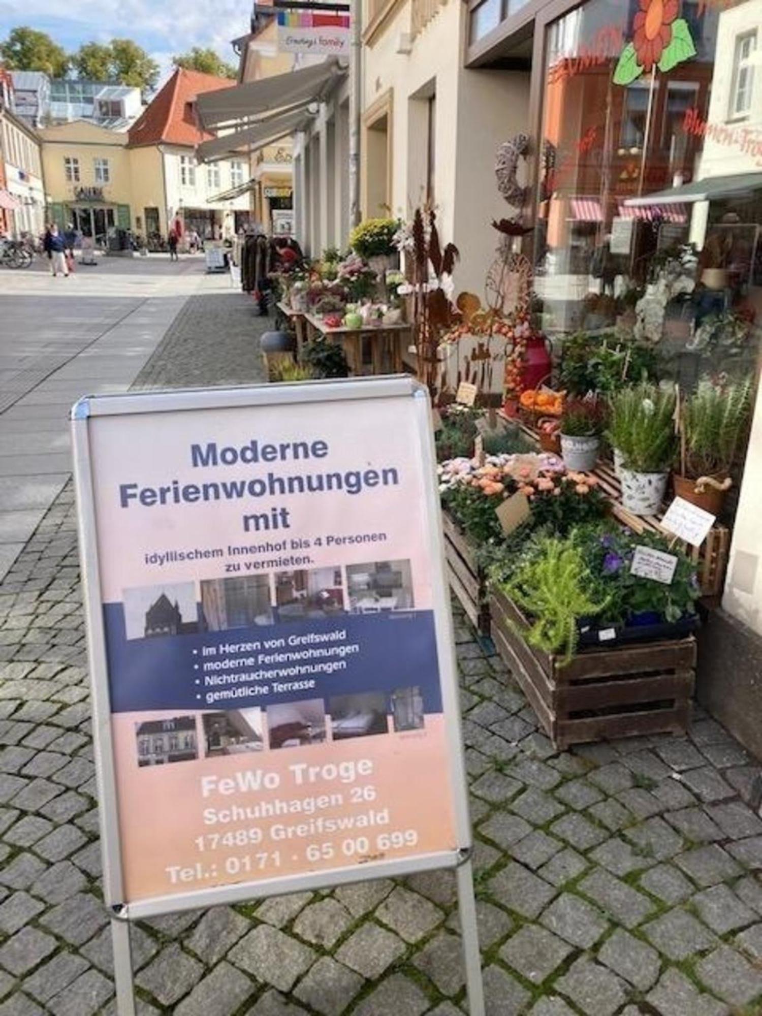 Ferienwohnung Troge In Greifswald Ngoại thất bức ảnh