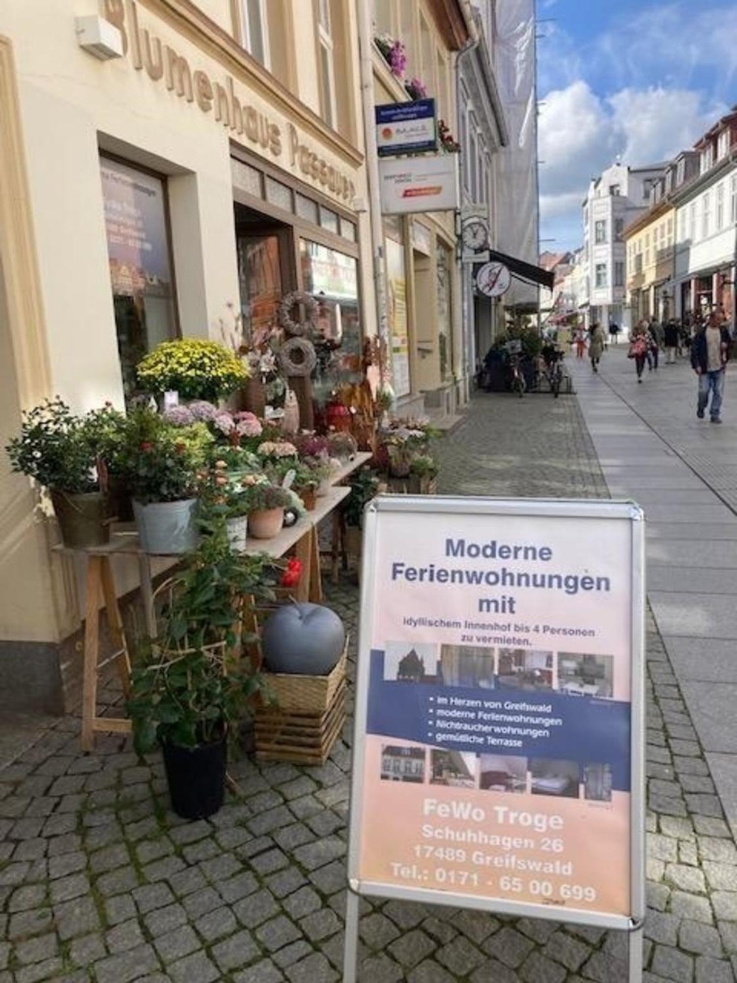 Ferienwohnung Troge In Greifswald Ngoại thất bức ảnh